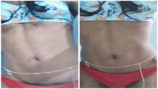 Bikini pehne hue slutty twink crossdresser mazedaar kinky fun kar raha hai.
