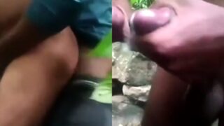 Delhi ke gay boys, bhai, outdoor mein dense forest mein fucking kar rahe the.