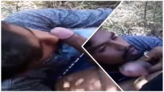 Dick ney ek tree ke peechey thappad mara aur face fuck kiya.