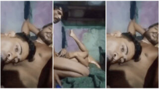 Ek Bihari launda, pehli baar ek twink ki gaand pel raha hai, bilkul raw.