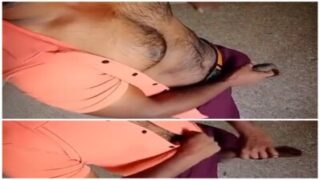 Ek desi hunk nanga hoke apne cock se dudh nikal raha hai thirsty bottoms ke liye.