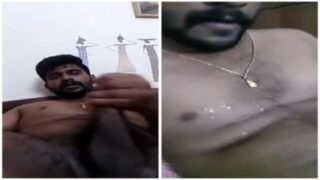 Ek nanga hunk apne padosi ko dekh ke control nahi kar pa raha hai, aur usey bahut zyada excitement ho rahi hai.
