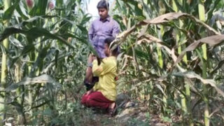 Ek old Bihari banda apne young twink lover ko field mein raw chodta hai