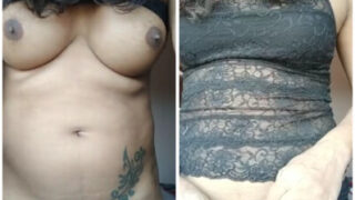 Meri girlfriend ke do mote boobs aur ek bada desi cock hai.