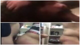 Mote aadmi, puri raat nange badan masti karte hue.